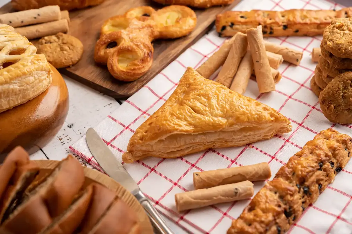 various-breads-red-white-cloth.webp